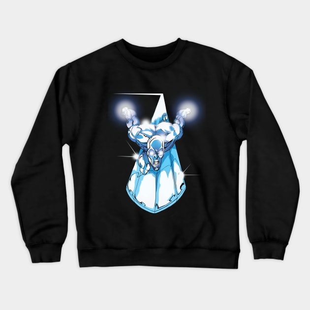 Silver Surfer Crewneck Sweatshirt by TerrellCulbert